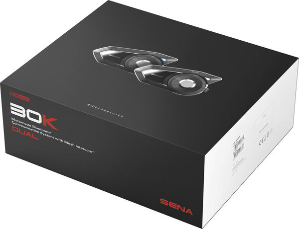 SENA 30K Dualset mit HD Speaker Kommunikationsgerät Intercom Bluetooth Headset
