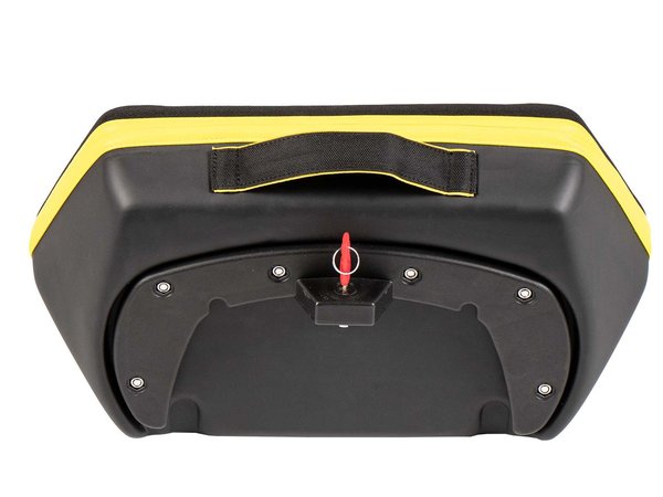 Hepco Becker Seitentaschensatz Royster Speed mit gelbem Reißverschluss für C-Bow Halter je 13 Liter